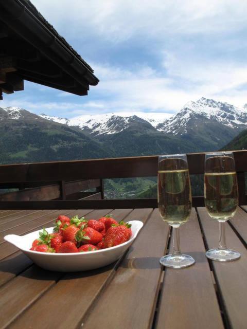 Chalet Amos Villa Grimentz Luaran gambar