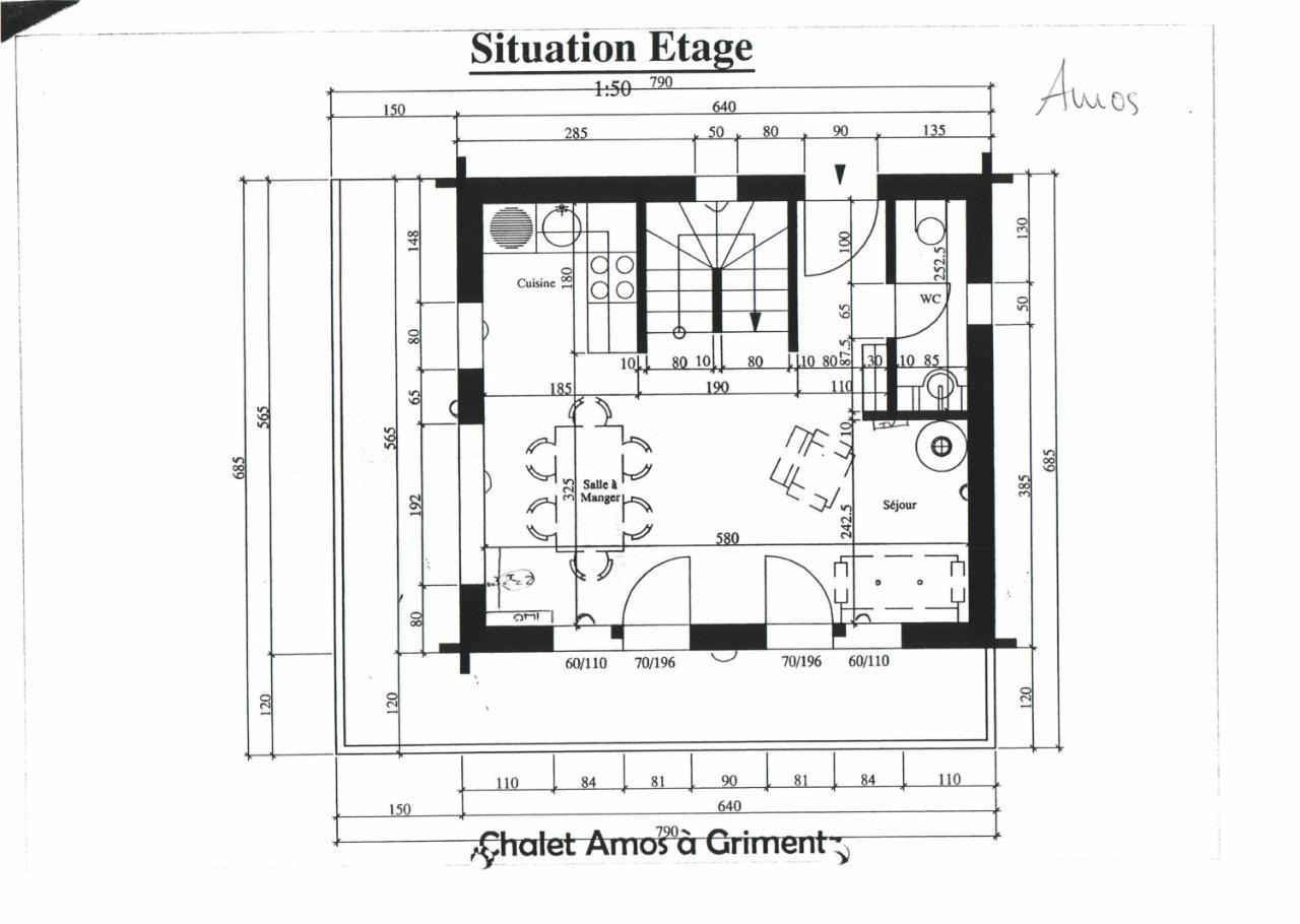 Chalet Amos Villa Grimentz Luaran gambar